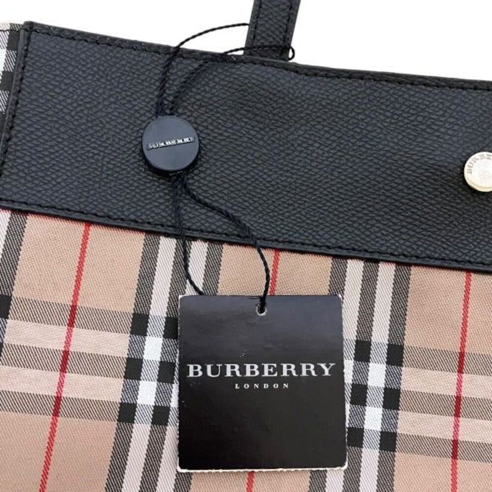 Burberry Nova Check PVC Tote Bag - Picture 5 of 9